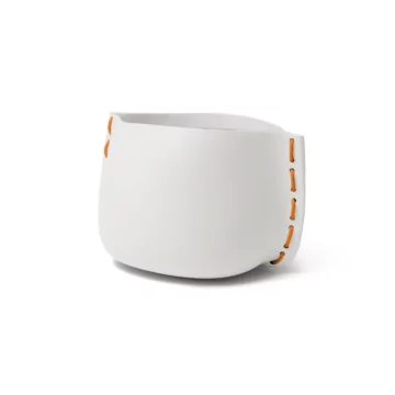 Stitch 100 Plant Pot Studio - Bone  / Orange / Rope