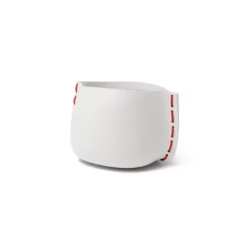 Stitch 50 Plant Pot Studio - Bone  / Red / Rope